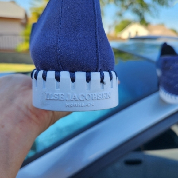 ILSE JACOBSEN Tulip  Blue Web shoes - Picture 5 of 7